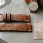 Rustic Tan Handmade Leather Strap